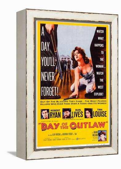 Day of the Outlaw, 1959-null-Framed Stretched Canvas