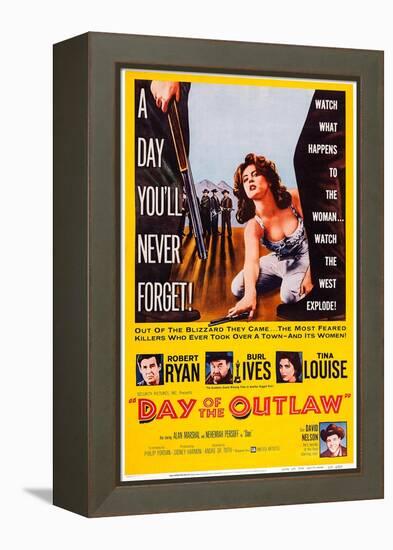 Day of the Outlaw, 1959-null-Framed Stretched Canvas