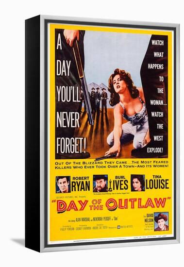 Day of the Outlaw, 1959-null-Framed Stretched Canvas