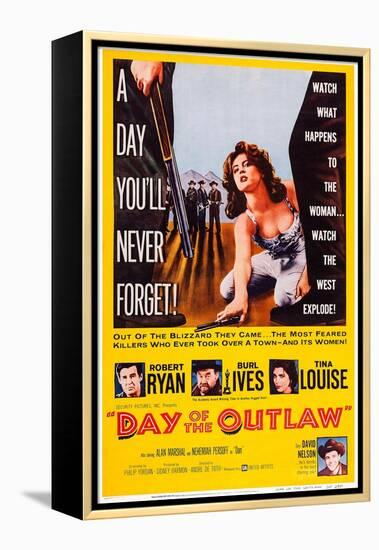 Day of the Outlaw, 1959-null-Framed Stretched Canvas