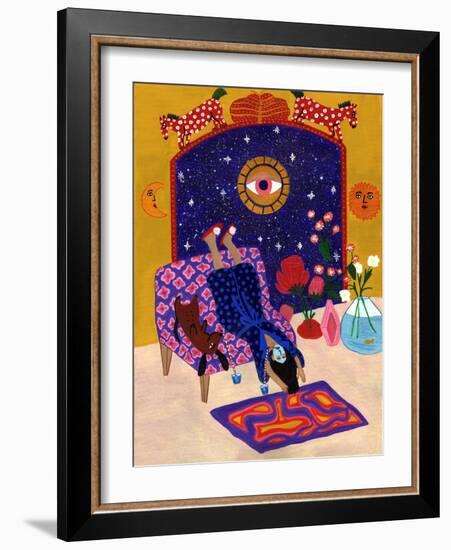 Day off from office-Jota de jai-Framed Giclee Print