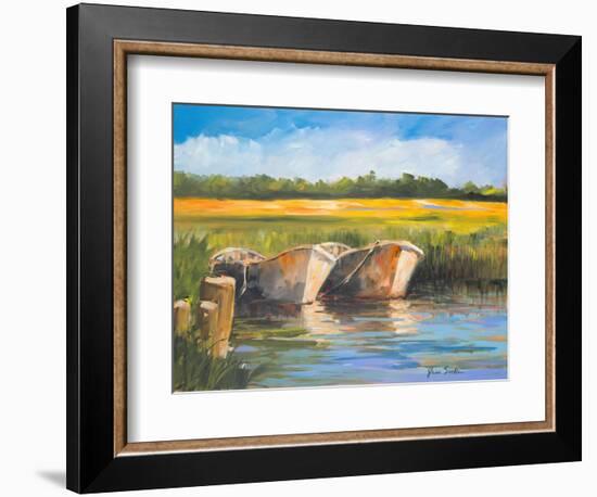 Day on the Lake-Jane Slivka-Framed Art Print