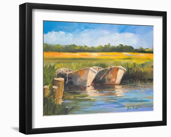 Day on the Lake-Jane Slivka-Framed Art Print