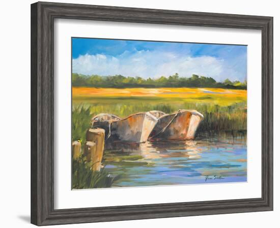 Day on the Lake-Jane Slivka-Framed Premium Giclee Print