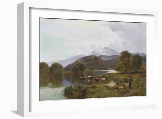 Day on the River, North Wales-Sidney Richard Percy-Framed Giclee Print