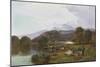 Day on the River, North Wales-Sidney Richard Percy-Mounted Giclee Print