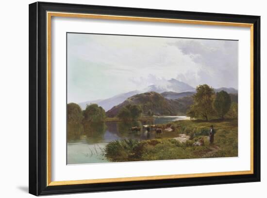 Day on the River, North Wales-Sidney Richard Percy-Framed Giclee Print