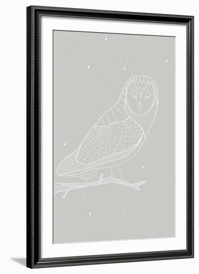 Day Owl-Myriam Tebbakha-Framed Giclee Print