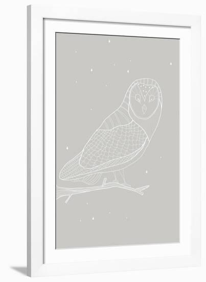 Day Owl-Myriam Tebbakha-Framed Giclee Print