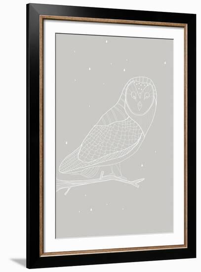 Day Owl-Myriam Tebbakha-Framed Giclee Print