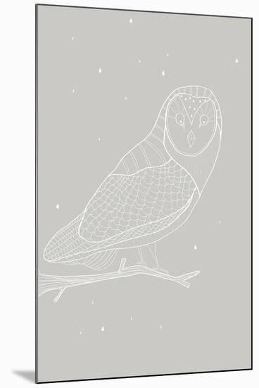 Day Owl-Myriam Tebbakha-Mounted Giclee Print