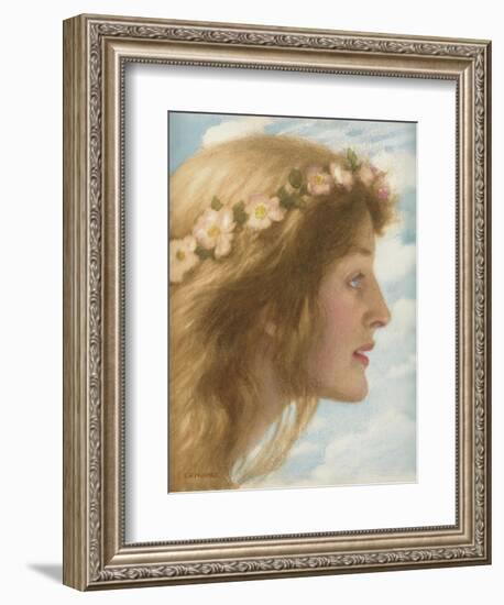 Day (Pencil and Watercolour)-Edward Robert Hughes-Framed Giclee Print