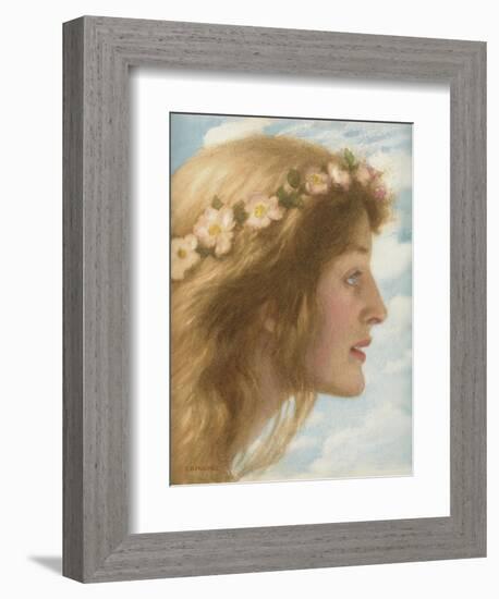 Day (Pencil and Watercolour)-Edward Robert Hughes-Framed Giclee Print