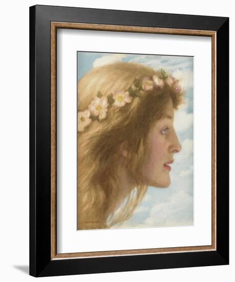 Day (Pencil and Watercolour)-Edward Robert Hughes-Framed Giclee Print