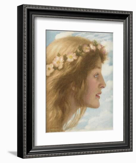 Day (Pencil and Watercolour)-Edward Robert Hughes-Framed Giclee Print