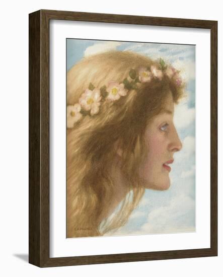 Day (Pencil and Watercolour)-Edward Robert Hughes-Framed Giclee Print