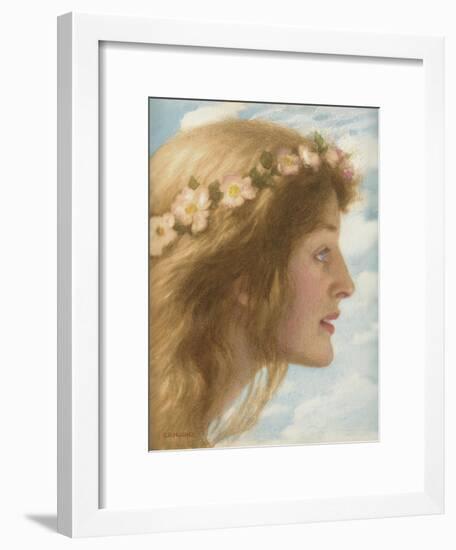 Day (Pencil and Watercolour)-Edward Robert Hughes-Framed Giclee Print