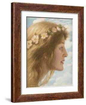 Day (Pencil and Watercolour)-Edward Robert Hughes-Framed Giclee Print