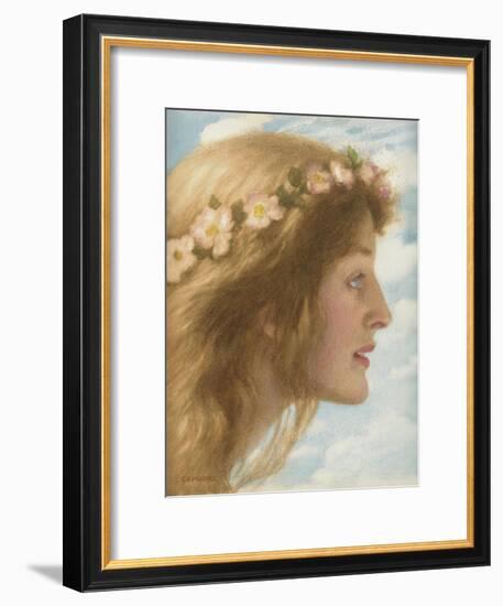 Day (Pencil and Watercolour)-Edward Robert Hughes-Framed Giclee Print