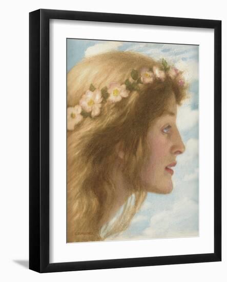 Day (Pencil and Watercolour)-Edward Robert Hughes-Framed Giclee Print