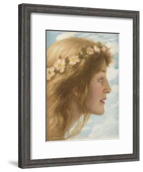 Day (Pencil and Watercolour)-Edward Robert Hughes-Framed Giclee Print