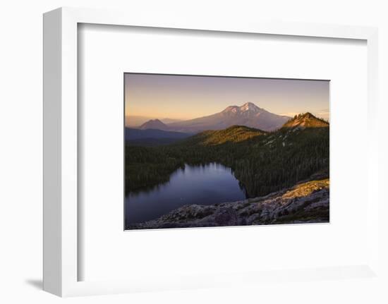 Day's End at Castle Lake Overlook Mount Shasta Northern California-Vincent James-Framed Photographic Print