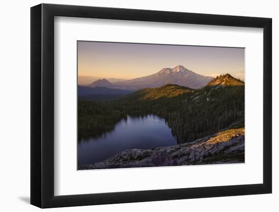 Day's End at Castle Lake Overlook Mount Shasta Northern California-Vincent James-Framed Photographic Print