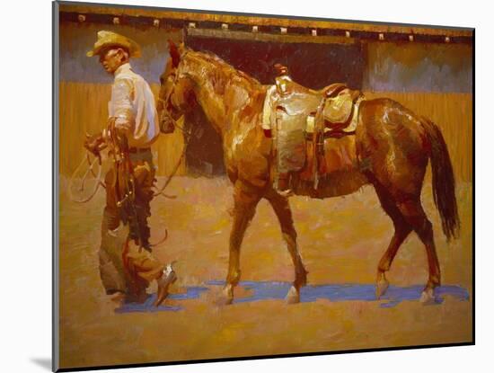 Day's End-John Asaro-Mounted Giclee Print