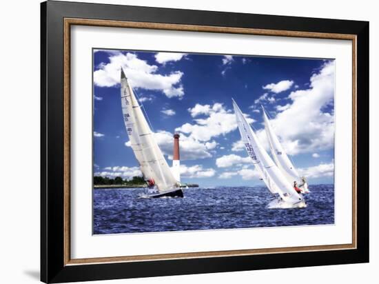 Day Sailing I-Alan Hausenflock-Framed Photographic Print