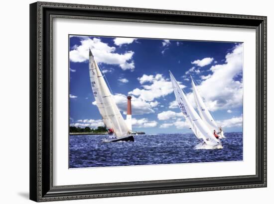 Day Sailing I-Alan Hausenflock-Framed Photographic Print