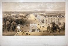 View from the Bridge on the Serpentine Towards Crystal Palace, London, 1851-Day & Son-Giclee Print