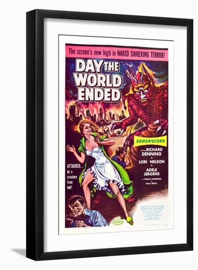 Day the World Ended-null-Framed Art Print