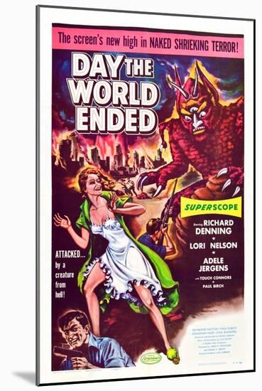 Day the World Ended-null-Mounted Art Print