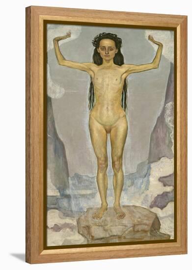 Day (Truth), 1896-98-Ferdinand Hodler-Framed Premier Image Canvas