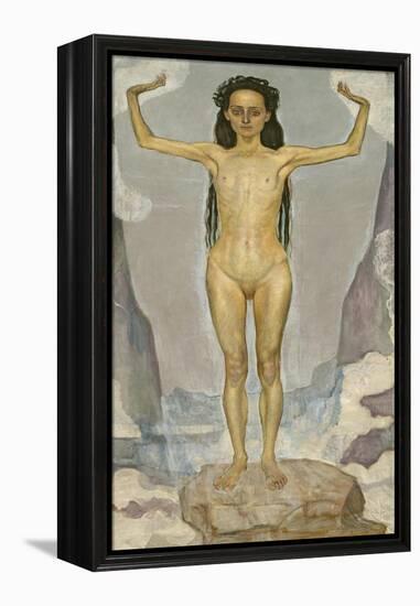 Day (Truth), 1896-98-Ferdinand Hodler-Framed Premier Image Canvas