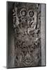 Dayak carved wooden panel, Kalimantan, Borneo, 19th-20th century-Werner Forman-Mounted Photographic Print