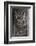 Dayak carved wooden panel, Kalimantan, Borneo, 19th-20th century-Werner Forman-Framed Photographic Print