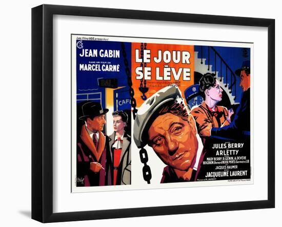 Daybreak, 1939 (Le Jour Se Leve)-null-Framed Giclee Print