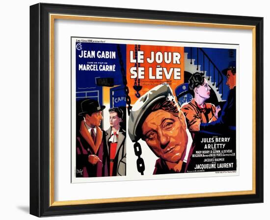 Daybreak, 1939 (Le Jour Se Leve)-null-Framed Giclee Print