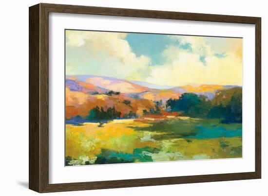 Daybreak Valley Crop-Julia Purinton-Framed Art Print