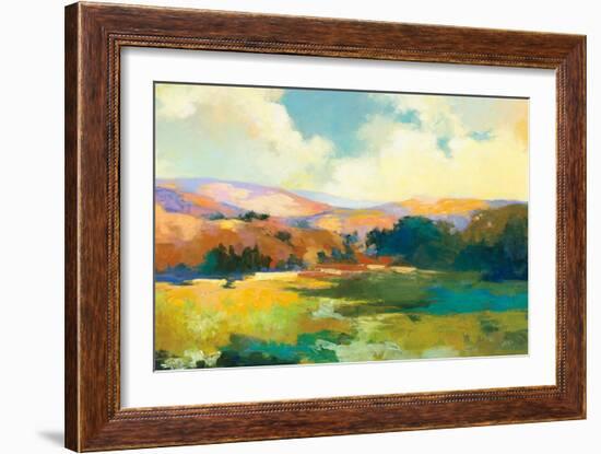 Daybreak Valley Crop-Julia Purinton-Framed Art Print