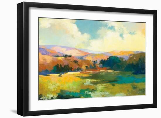 Daybreak Valley Crop-Julia Purinton-Framed Art Print