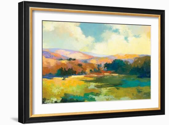 Daybreak Valley Crop-Julia Purinton-Framed Art Print