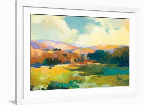 Daybreak Valley Crop-Julia Purinton-Framed Art Print