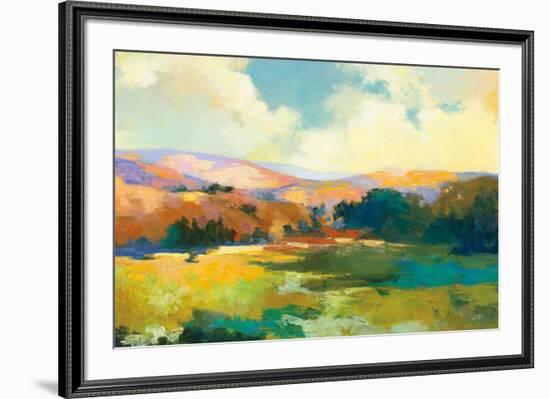 Daybreak Valley Crop-Julia Purinton-Framed Art Print