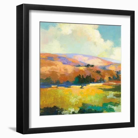 Daybreak Valley II-Julia Purinton-Framed Art Print