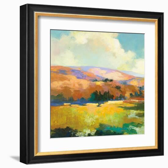 Daybreak Valley II-Julia Purinton-Framed Art Print