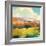 Daybreak Valley II-Julia Purinton-Framed Art Print