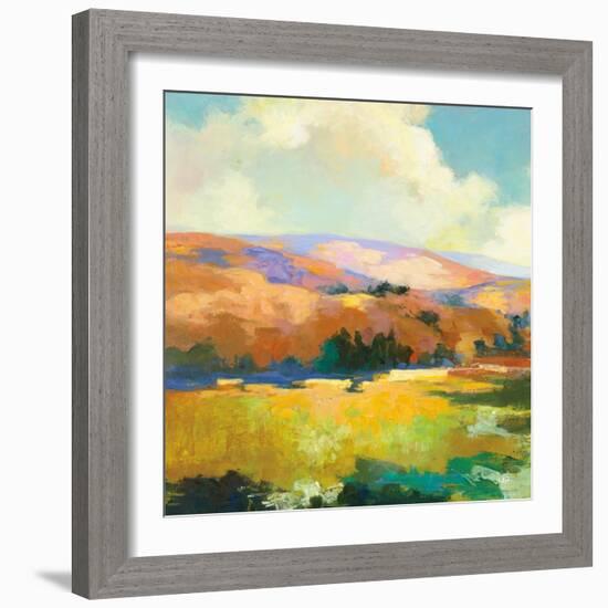 Daybreak Valley II-Julia Purinton-Framed Art Print