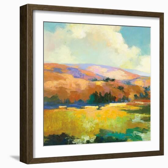Daybreak Valley II-Julia Purinton-Framed Art Print